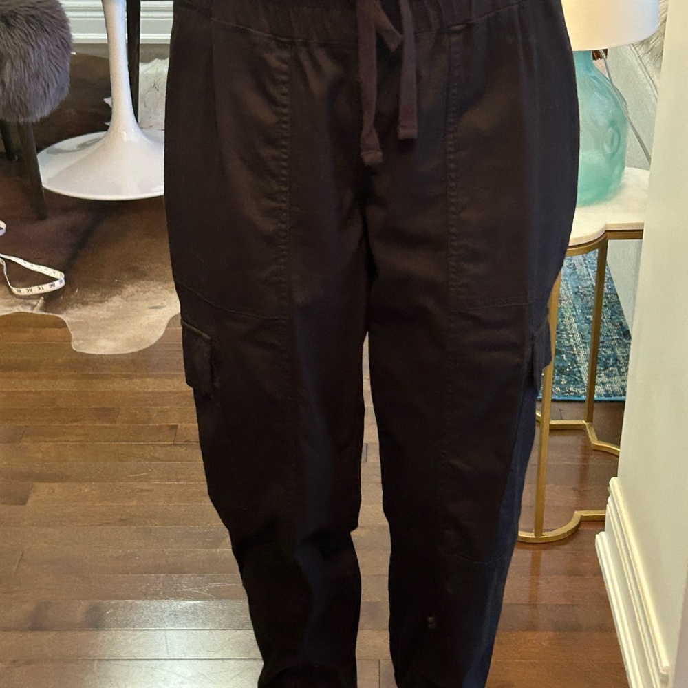 ROOTS Dark Black Cargo Pants